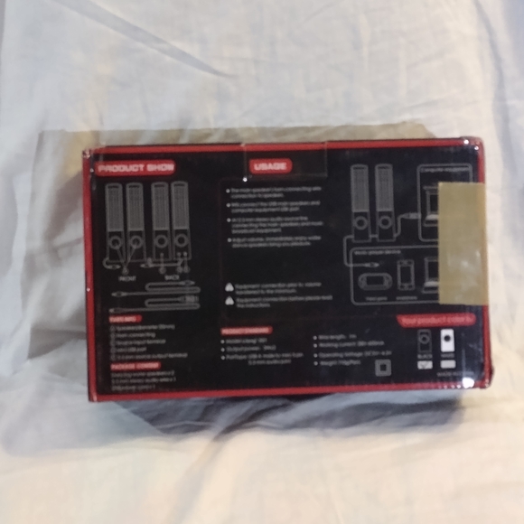 Dancing Water Speakers - Black - Picture 2 of 6